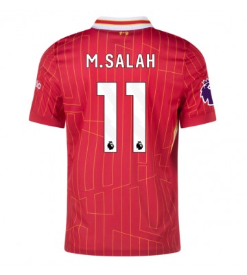 Liverpool Mohamed Salah #11 Replika Hjemmebanetrøje 2024-25 Kortærmet